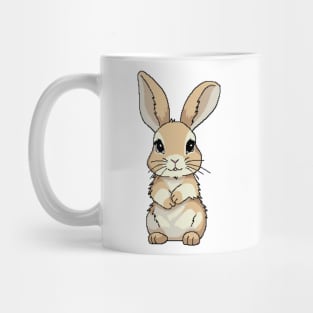 Cute shy light brown bunny Mug